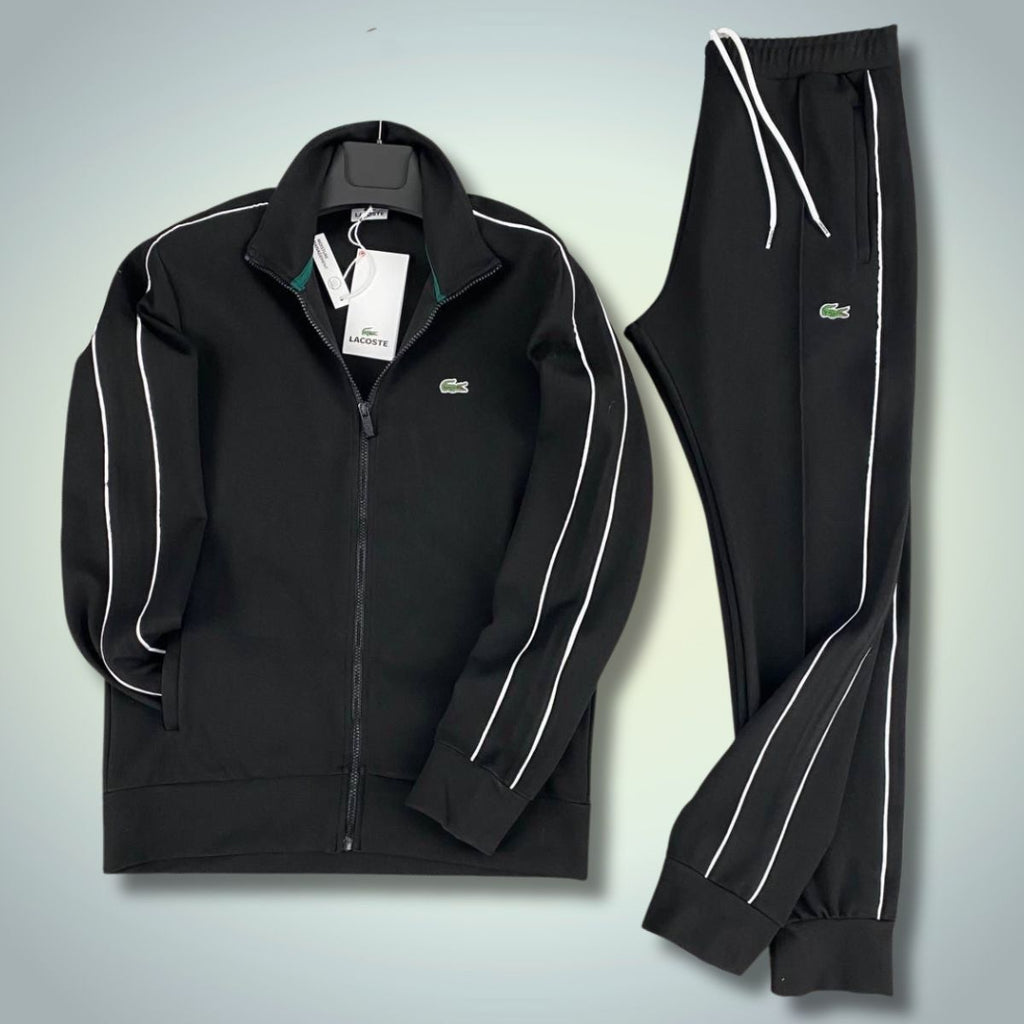 Trening pentru barbati Lacoste, alb. Calitate premium