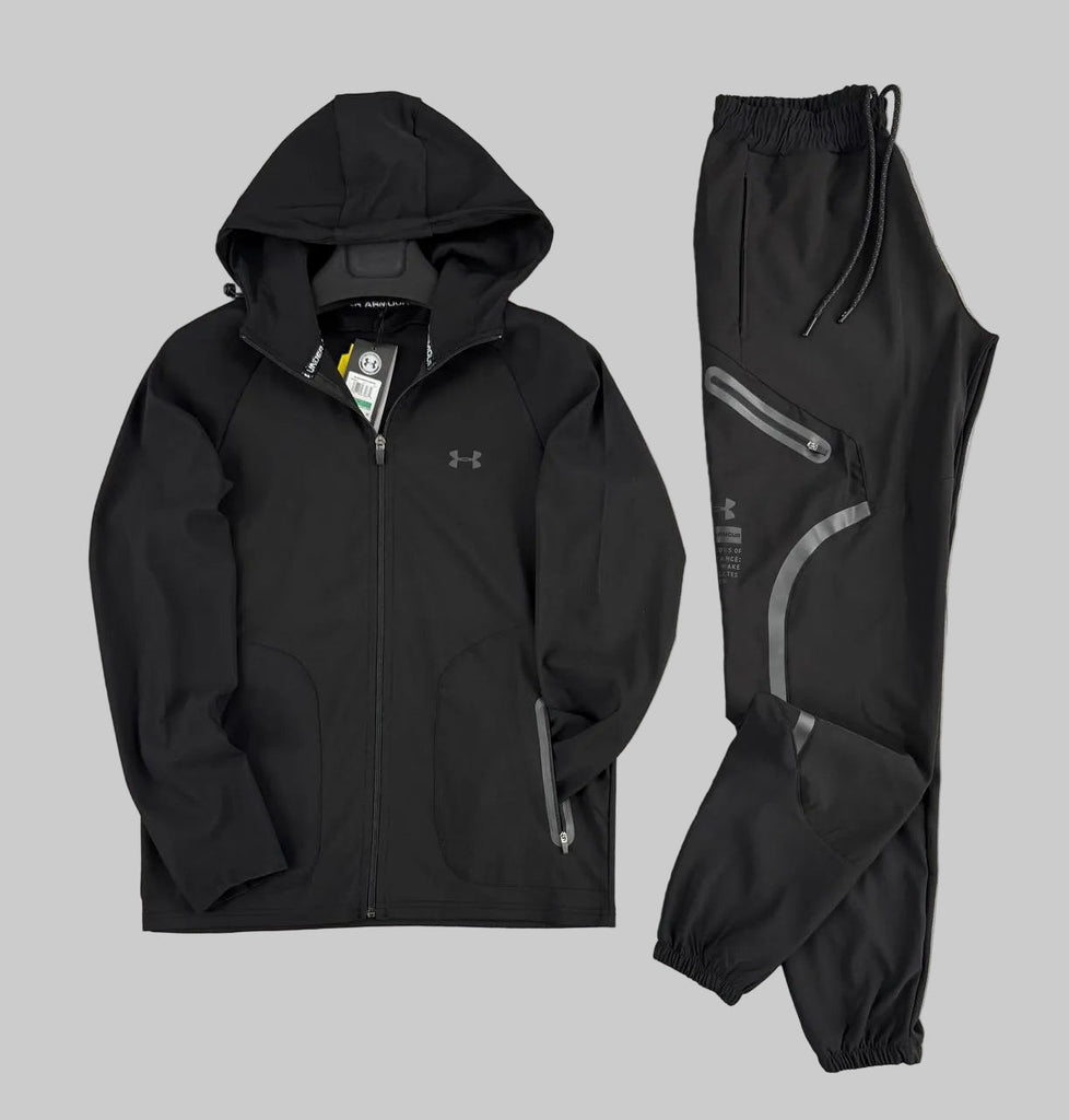 Set sport bărbați Under Armour, negru