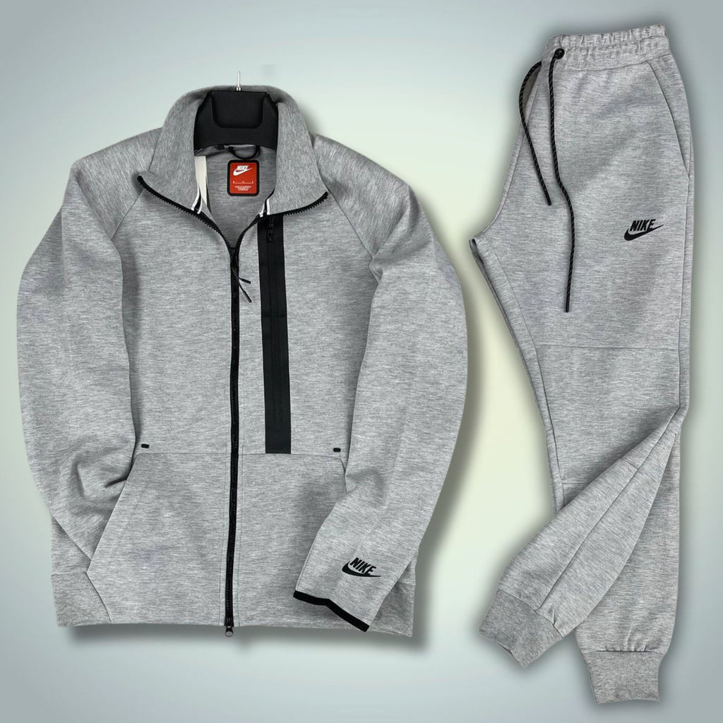 Trening Nike Tech Fleece pentru bărbați, gri clasic. Model nou 2023. Calitate premium