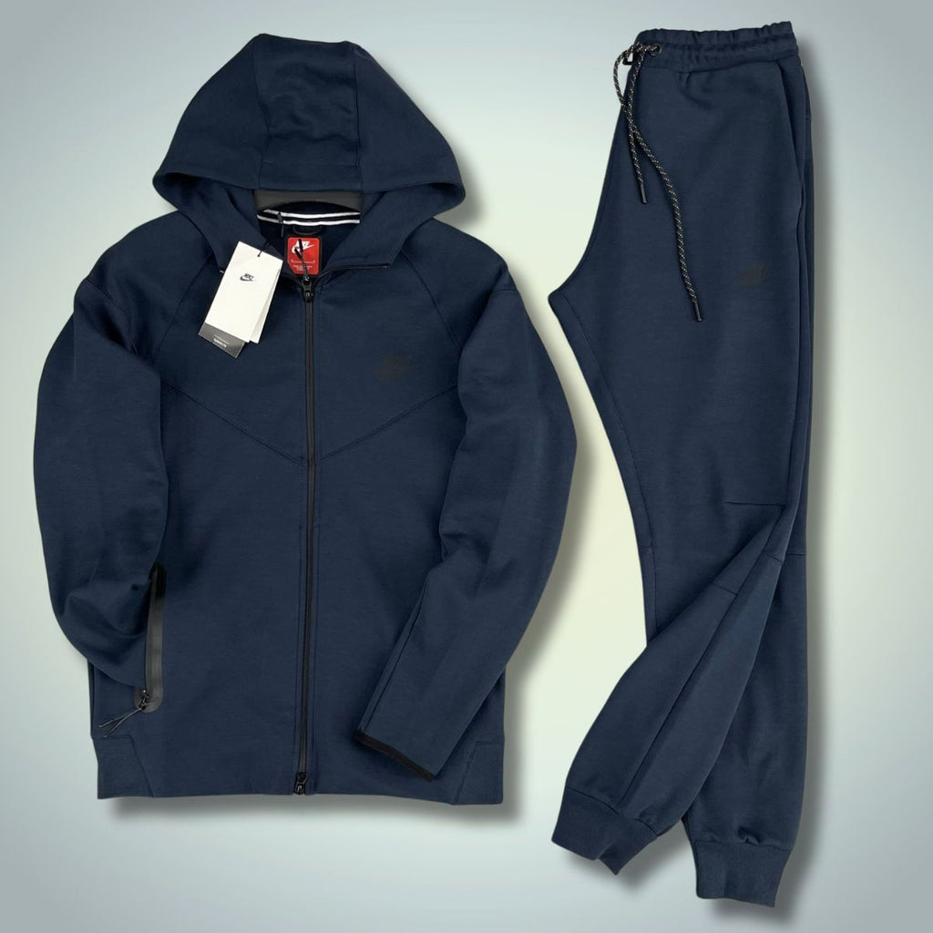 Trening Nike Tech Fleece pentru bărbați, аlbastru inchis. 2023. Calitate premium