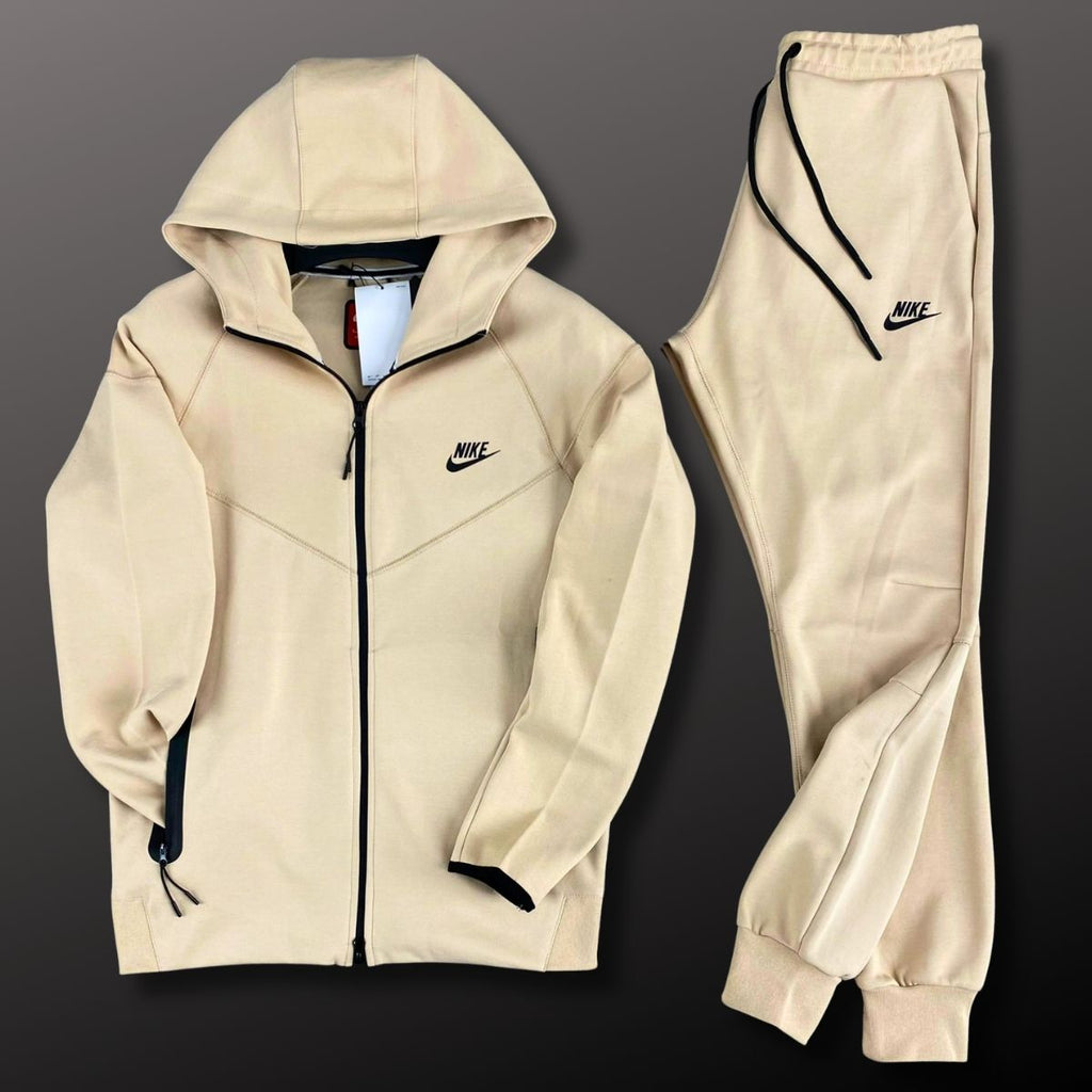 Trening Nike Tech Fleece pentru bărbați, bej. 2023. Calitate premium