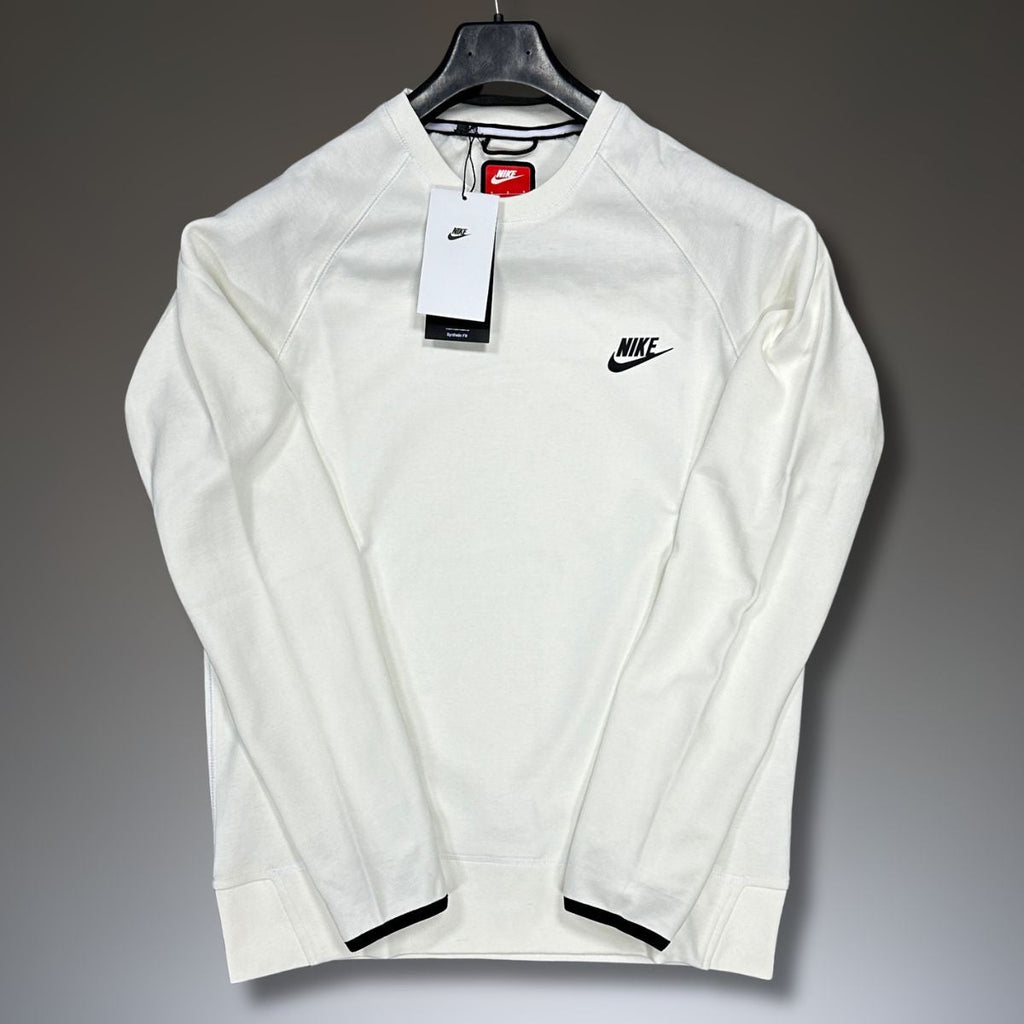 Bluză Nike Tech Fleece pentru bărbați, alb. Calitate premium