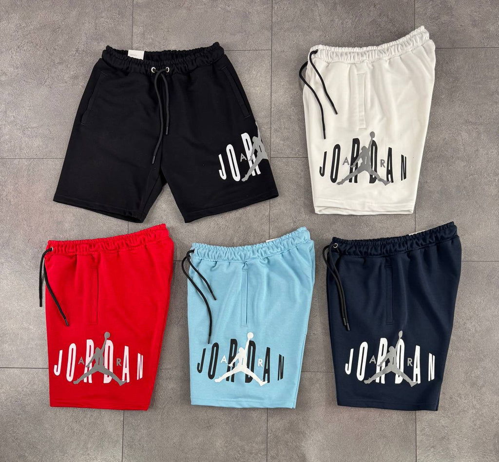 Pantaloni scurți sport bărbătești Jordan, negri.