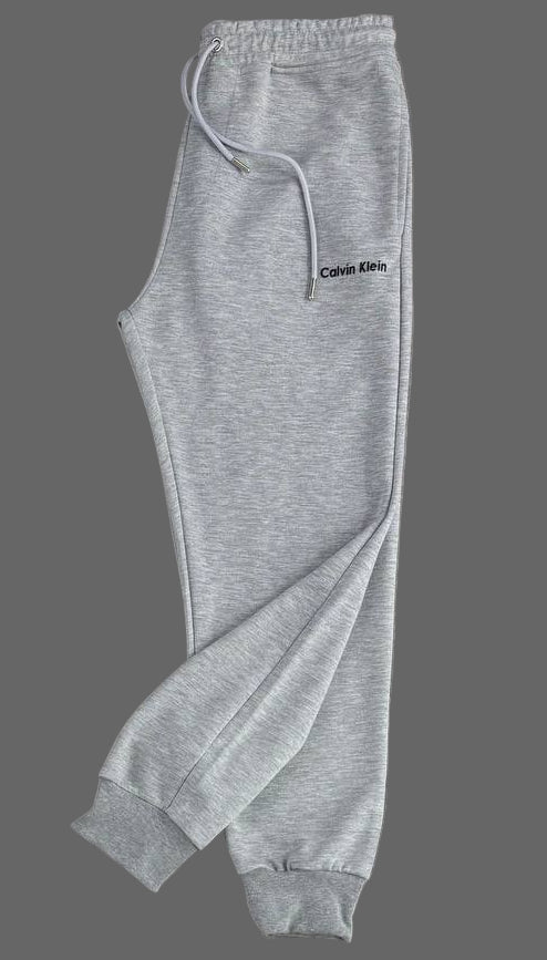 Pantaloni de trening Calvin Klein pentru bărbați, gri clasic