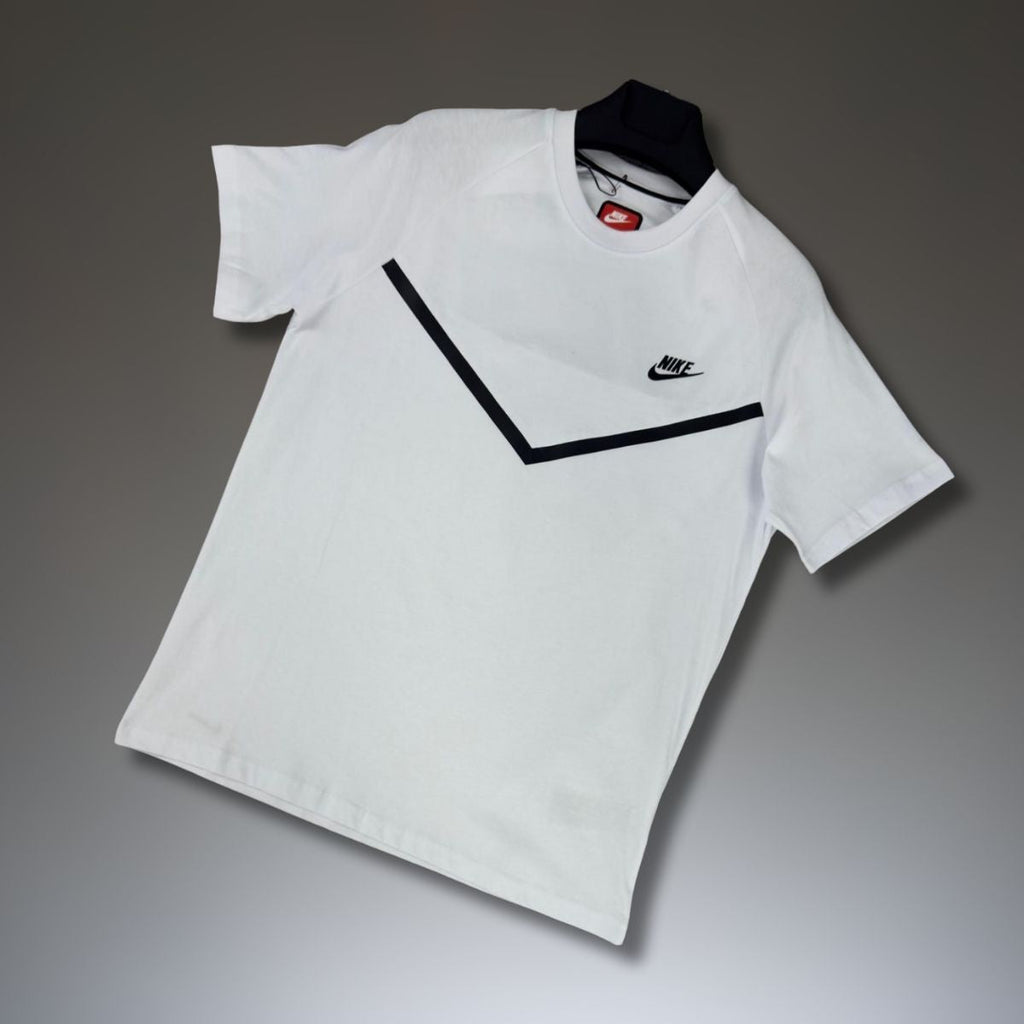 Tricou bărbați Nike Tech Fleece, alb. Calitate premium