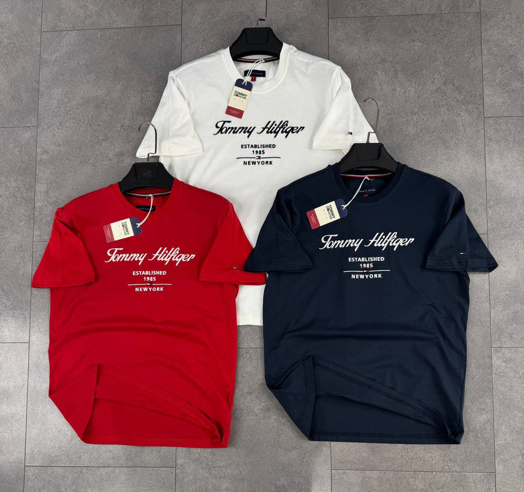 Tricou bărbați Tommy Hilfiger, albastru închis
