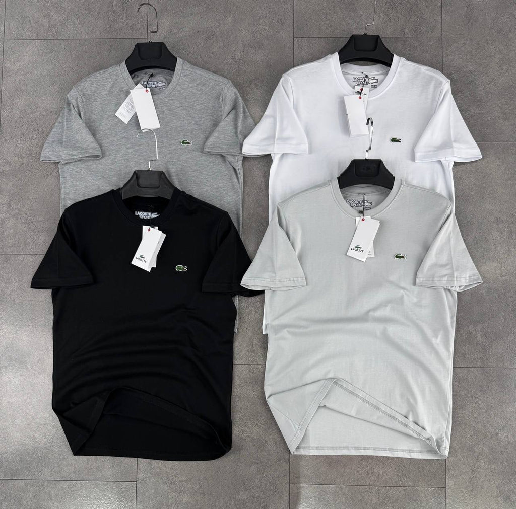 Tricou bărbați Lacoste, negru