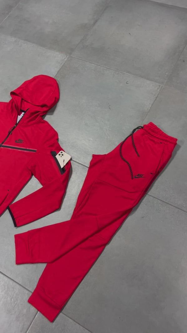 Trening Nike Tech Fleece pentru bărbați, Roșu. Calitate premium