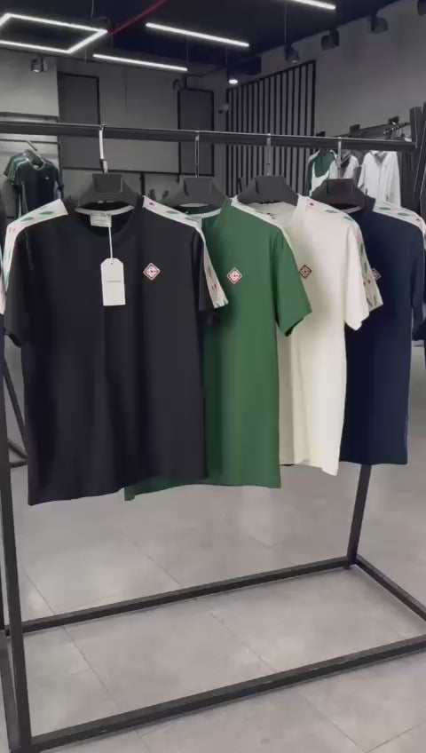 Set de vară bărbați Casablanca, albastru închis. Calitate premium