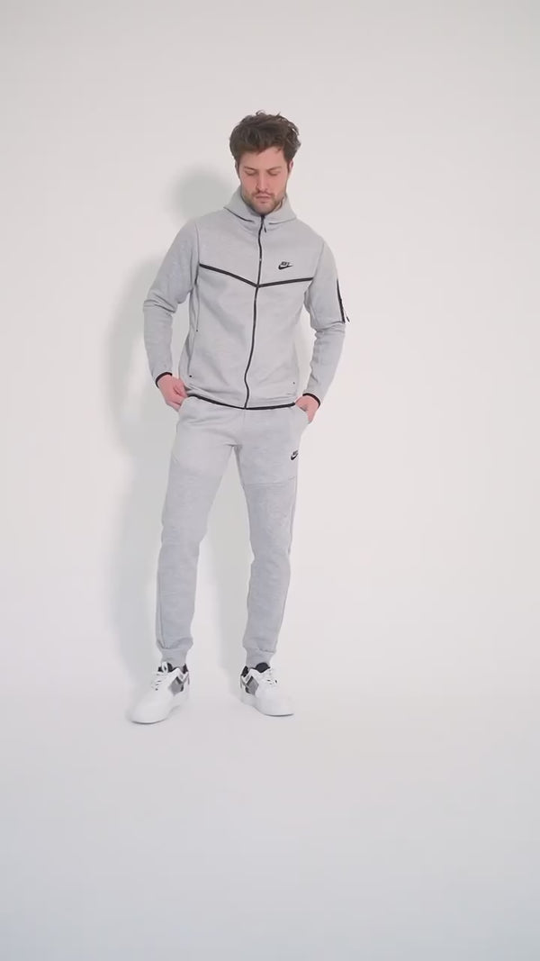 Trening Nike Tech Fleece pentru bărbați, gri clasic. Calitate premium
